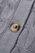 Colorblock Button Pocket Knit Cardigan